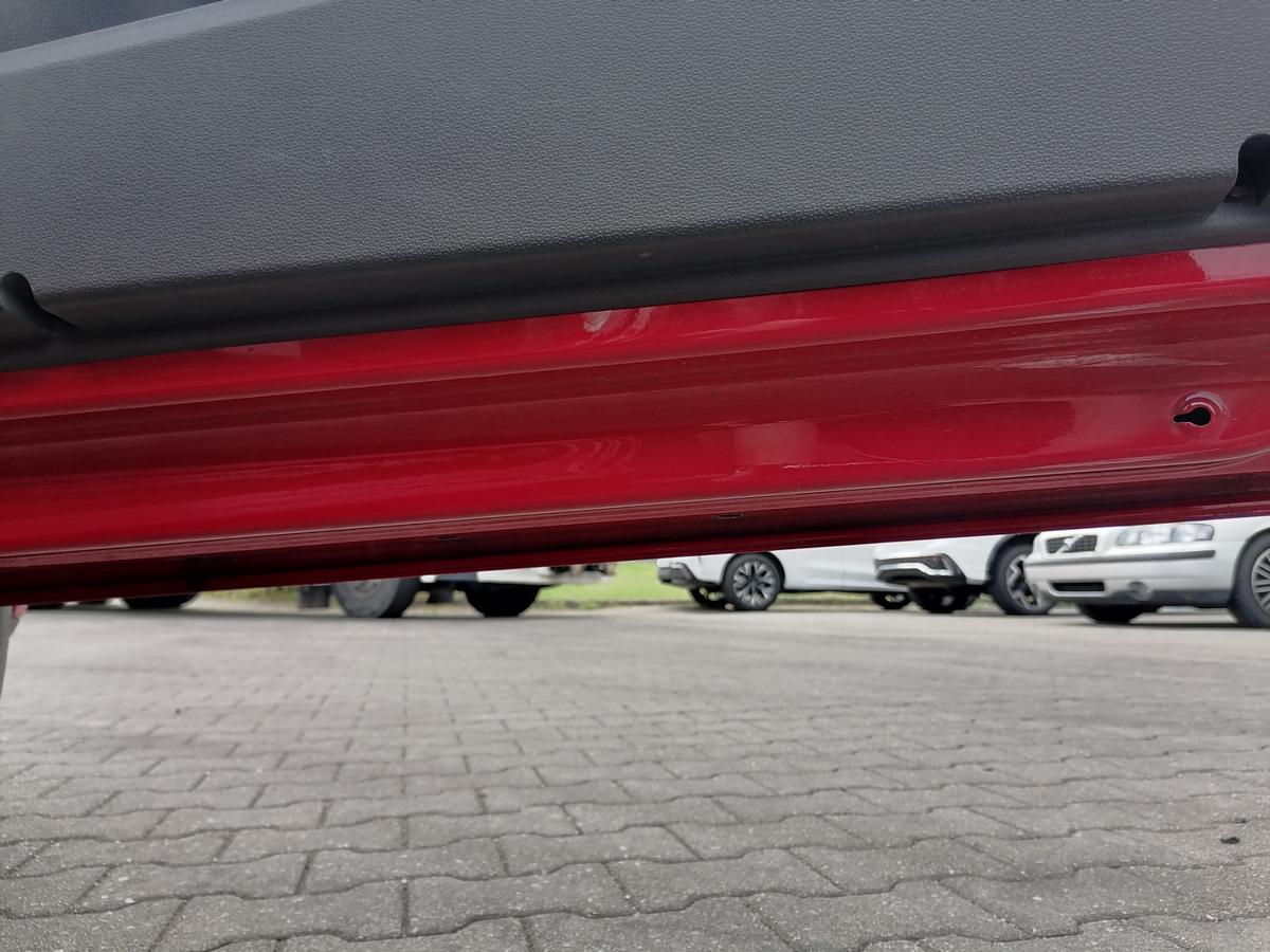 Seat Ibiza 6J original T&uuml;r rechts LS3H Emocion Rot 3-T&uuml;rer Rohbau Bj.2009